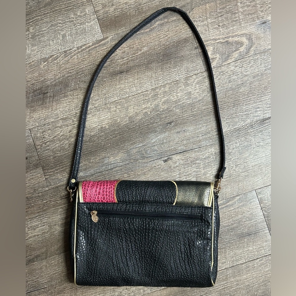 Multicolor Patchwork Alentino Purse - Picture 2 of 8